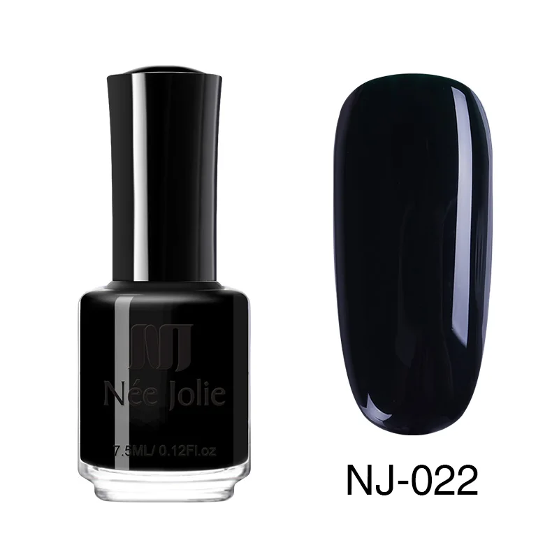 7.5ml NJ022 Лак для ногтей NEE JOLIE, 7,5 мл, розовый, серый, кофейный, серия, Быстросохнущий лак для ногтей, 36 обычных цветов, для летнего украшения ногтей - Цвет: 7.5ml NJ022