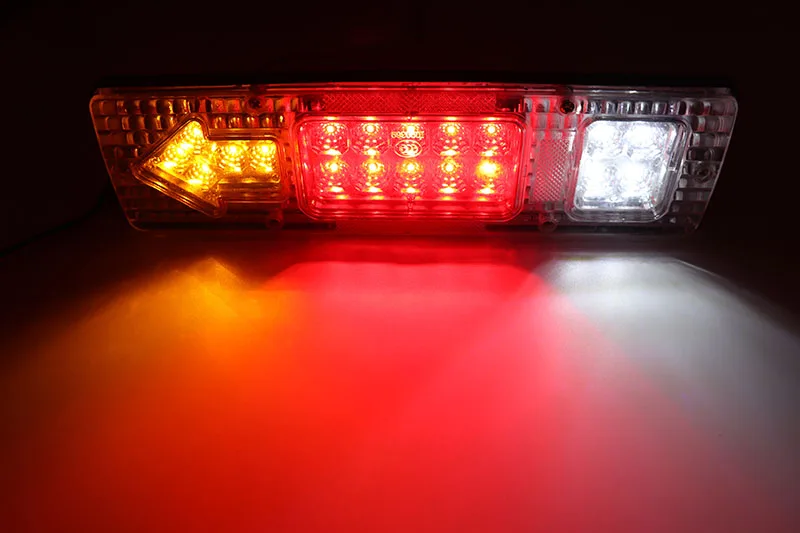 2 шт. светодиодные лампы для грузовика стоп сигнал задний фонарь прицепа световой