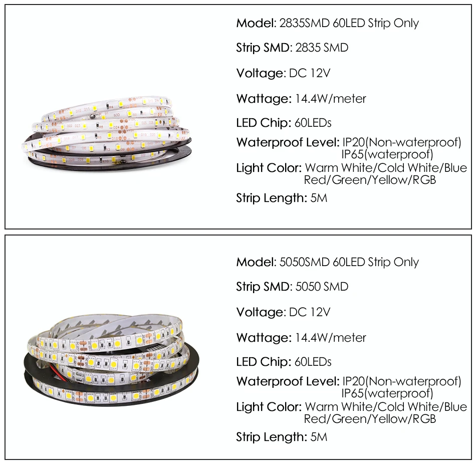 Светодиодный светильник DC 12 В RGB SMD 2835 5050 Гибкая Диодная лента 5 м 10 м 15 м 44Key полный комплект водонепроницаемый светильник ing