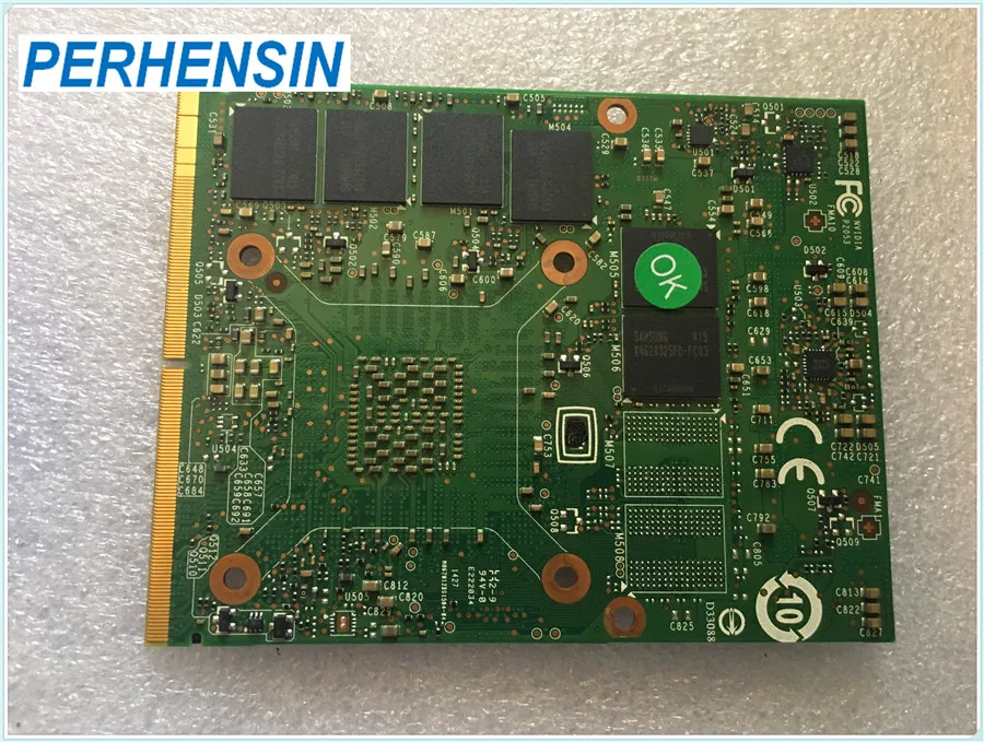 

For MSI 16F3 16F4 1762 1763 GT70 GTX 870M GTX870M MS-1W0C1 DDR5 Video VGA CARD N15E-GX-A2 100% WORK PERFECTLY