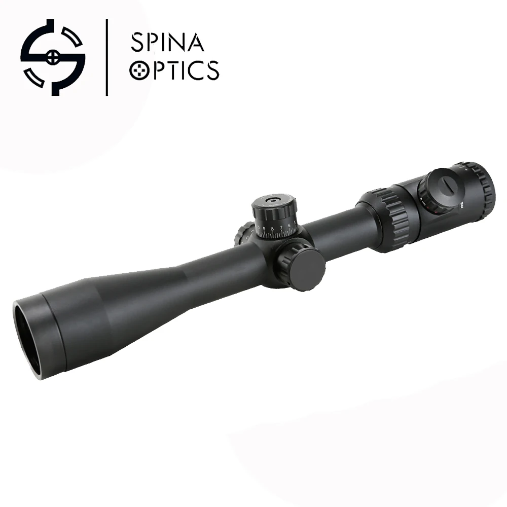 SPINA Оптика 4 16x44 боковой Фокус прицел Оптический Снайпер для охоты тактический