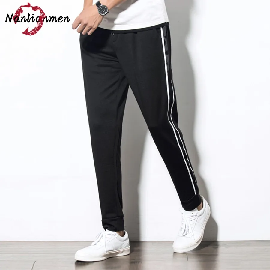 2017 Специальное предложение Осень Новый Повседневное джоггеры Треники Pantalon Homme