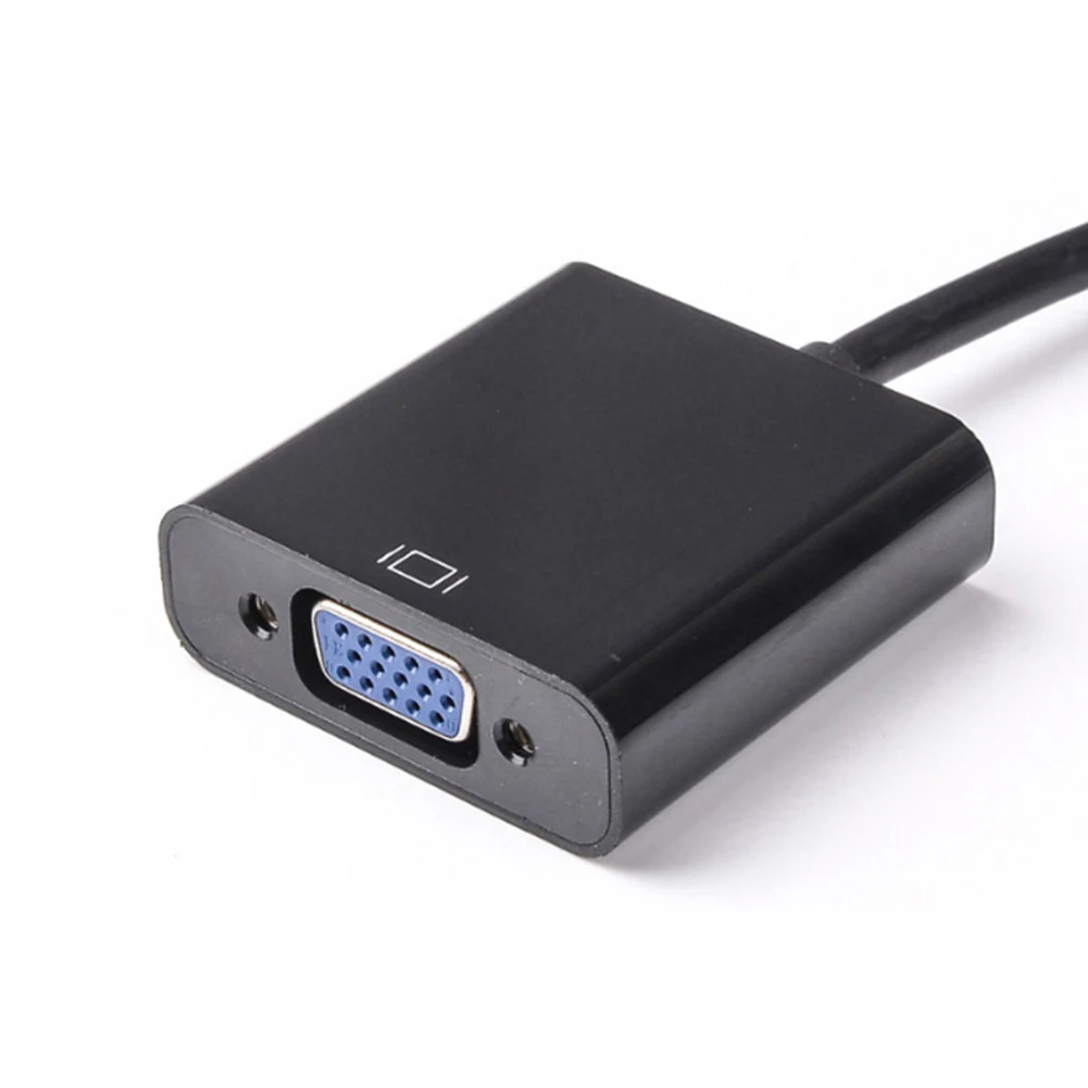 Адаптер hdmi vga Мужской конвертер с разъемом адаптер 1080P цифровой аналоговый видео