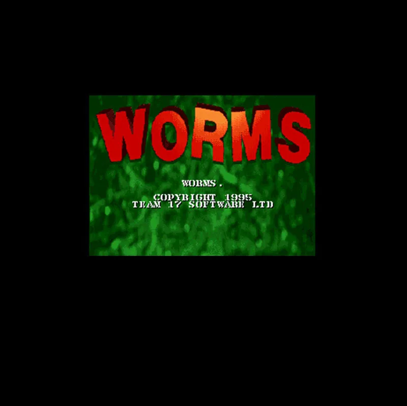 

Worms NTSC Version 16 Bit 46 Pin Big Gray Game Card For USA Game Players