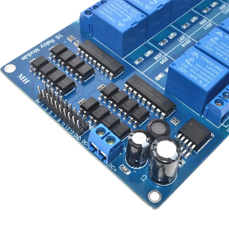 2016 китайская оптовая торговля 12В 16 канальный релейный модуль для arduino ARM PIC AVR DSP