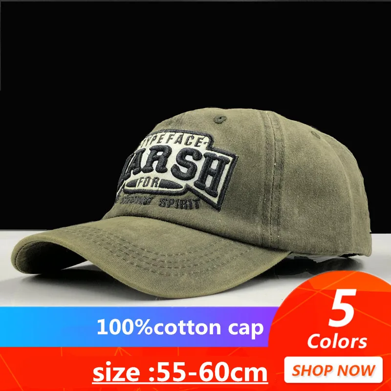 Мужские Бейсбольные кепки Snapback для женщин вымытые винтажные мужские с вышивкой