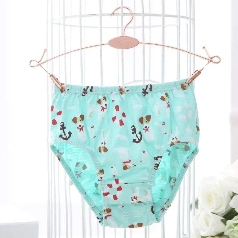 Новинка 5 шт./лот милое розовое нижнее белье с русалочкой для девочек Трусики