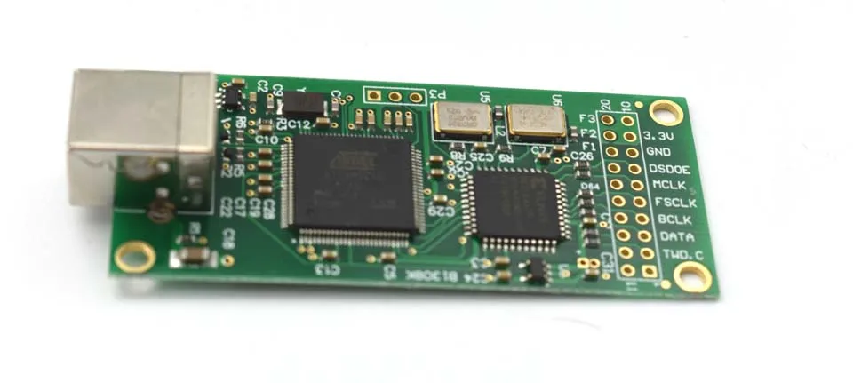 Lusya Combo 384 USB к i9s цифровой интерфейс относится к Amanero usb IIS поддержка DSD512 32 бит для AK4497 ES9038 декодеры E3-003