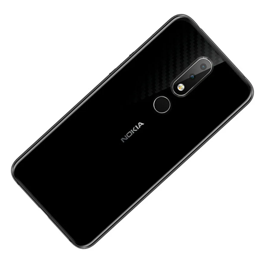 5 шт 3D прозрачная защитная пленка из углеродного волокна для Nokia 6 1 2018 7 8 3 задняя Plus