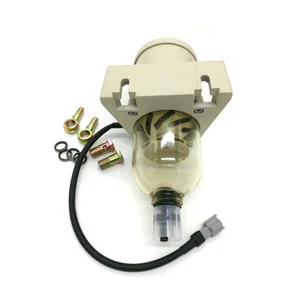 Сборка 500FG с нагревательной проволокой 12 В24 В, топливный фильтр, морские лодочные грузовики, 90 галлоновчас, лодочный двигатель, топливный водяной сепаратор