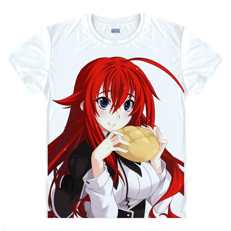 Style 18 Coolprint/футболка в стиле аниме для старшей школы; DXD BorN; футболки с короткими рукавами; Xenovia Quarta Akeno Himejima; футболки для косплея - Цвет: Style 18