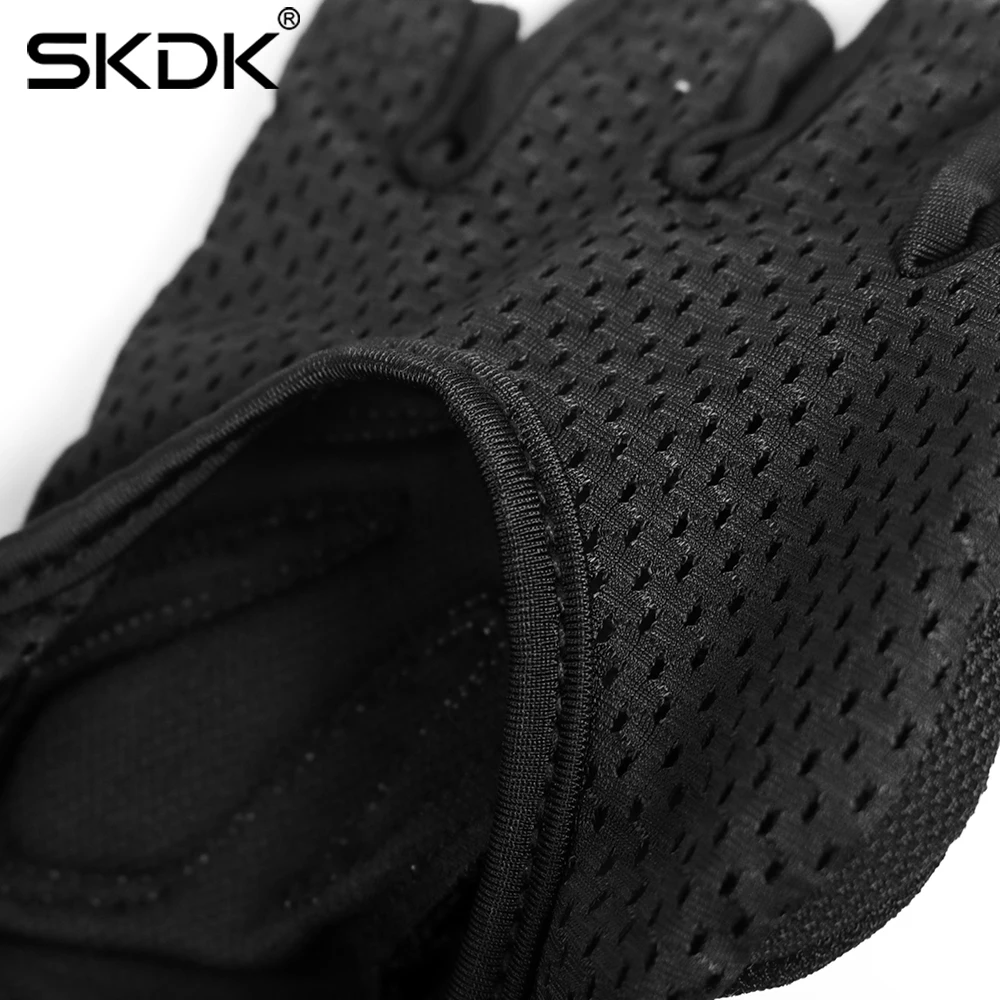 SKDK перчатки с полупальцами нейтральные эластичные Перчатки для фитнеса