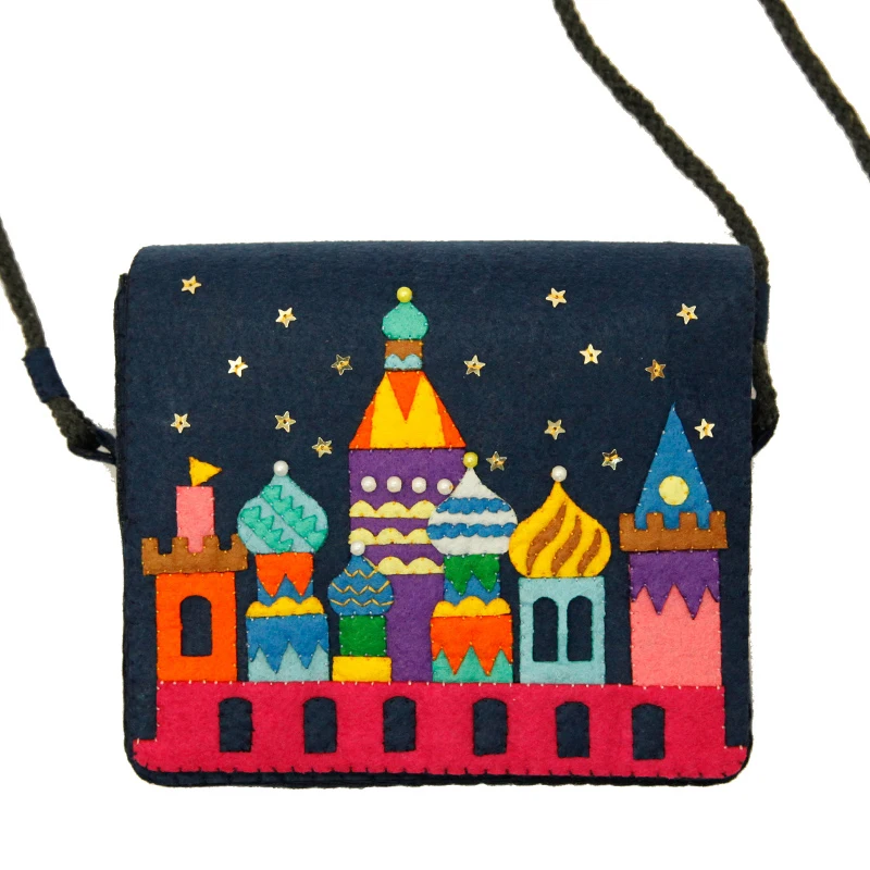 Войлочная ткань DIY сумка замок стиль для детей день рождения/фестиваль подарок