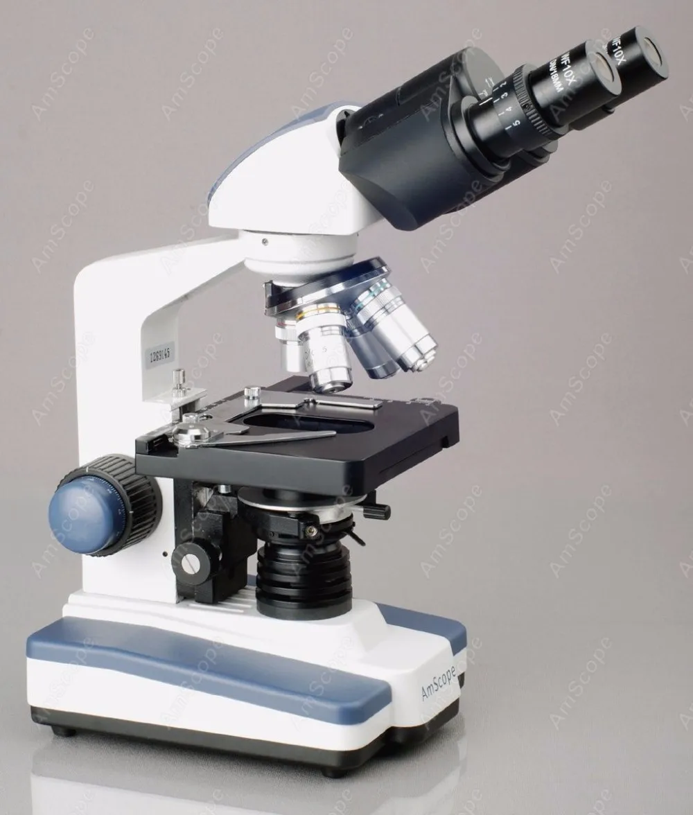 Бинокулярный цифровой микроскоп AmScope 40X-2500X