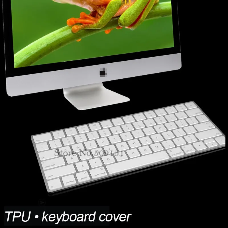 Imac Волшебная клавиатура чехол для Apple Беспроводная Bluetooth клавиатура Волшебная клавиатура черная силиконовая кожа ТПУ Клавиатура Чехол Кожа