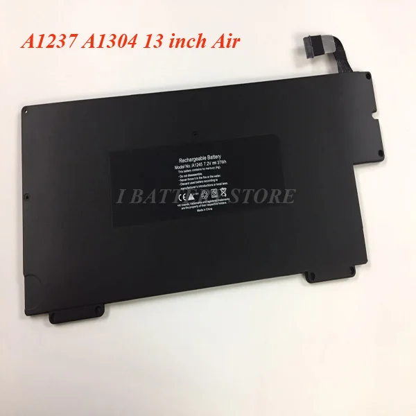 Новая замена качественный A1237 A1304 13 дюймов батарея для macbook air A1245 | Компьютеры и