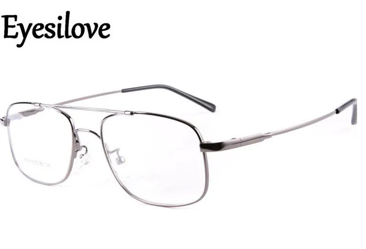 Eyesilove/горячая Распродажа мужские титановые оправы для очков с эффектом памяти
