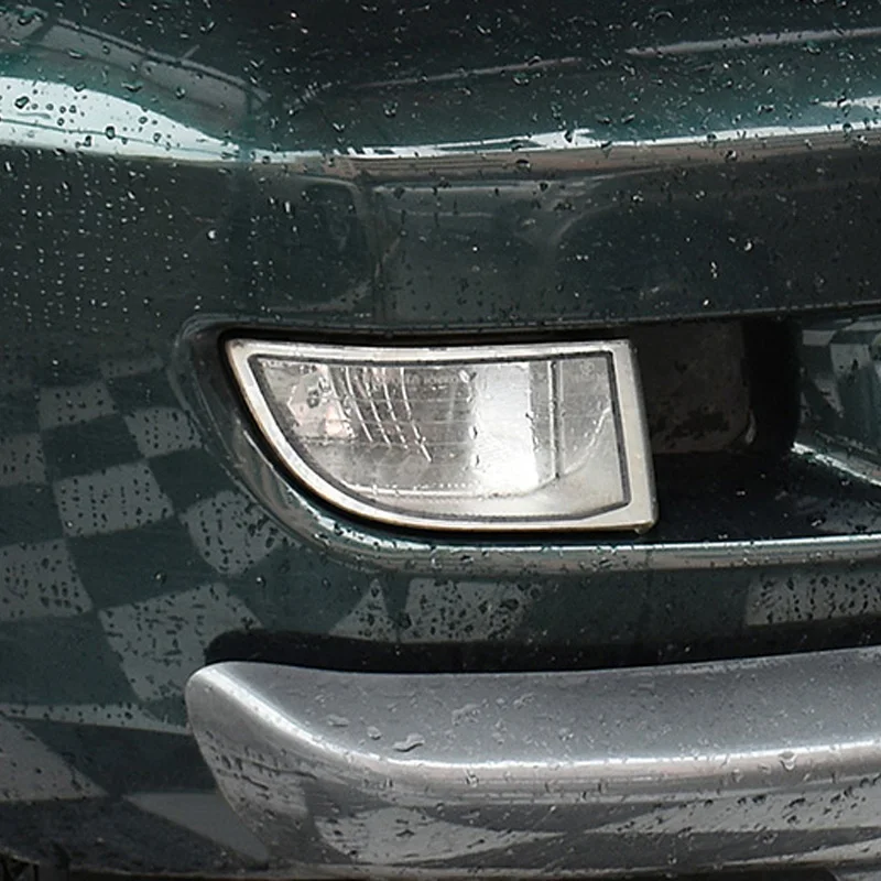Бесплатная доставка Высокое качество ABS хромированные передние противотуманные