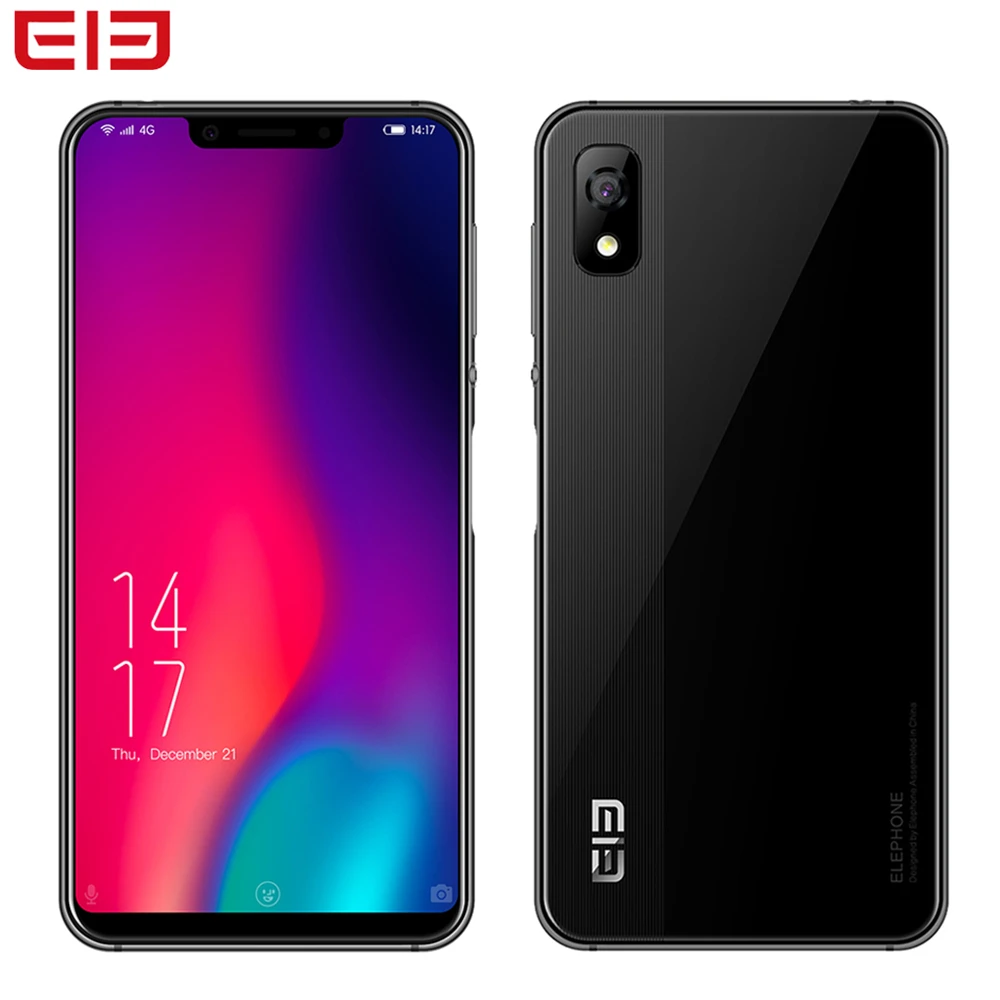 Original Elephone A4 Pro 4G Phablet 5.85'' Full Screen Android 8.1 MTK6737 Octa Core 4GB+64GB ROM Mobile Phone 16MP Smartphone |