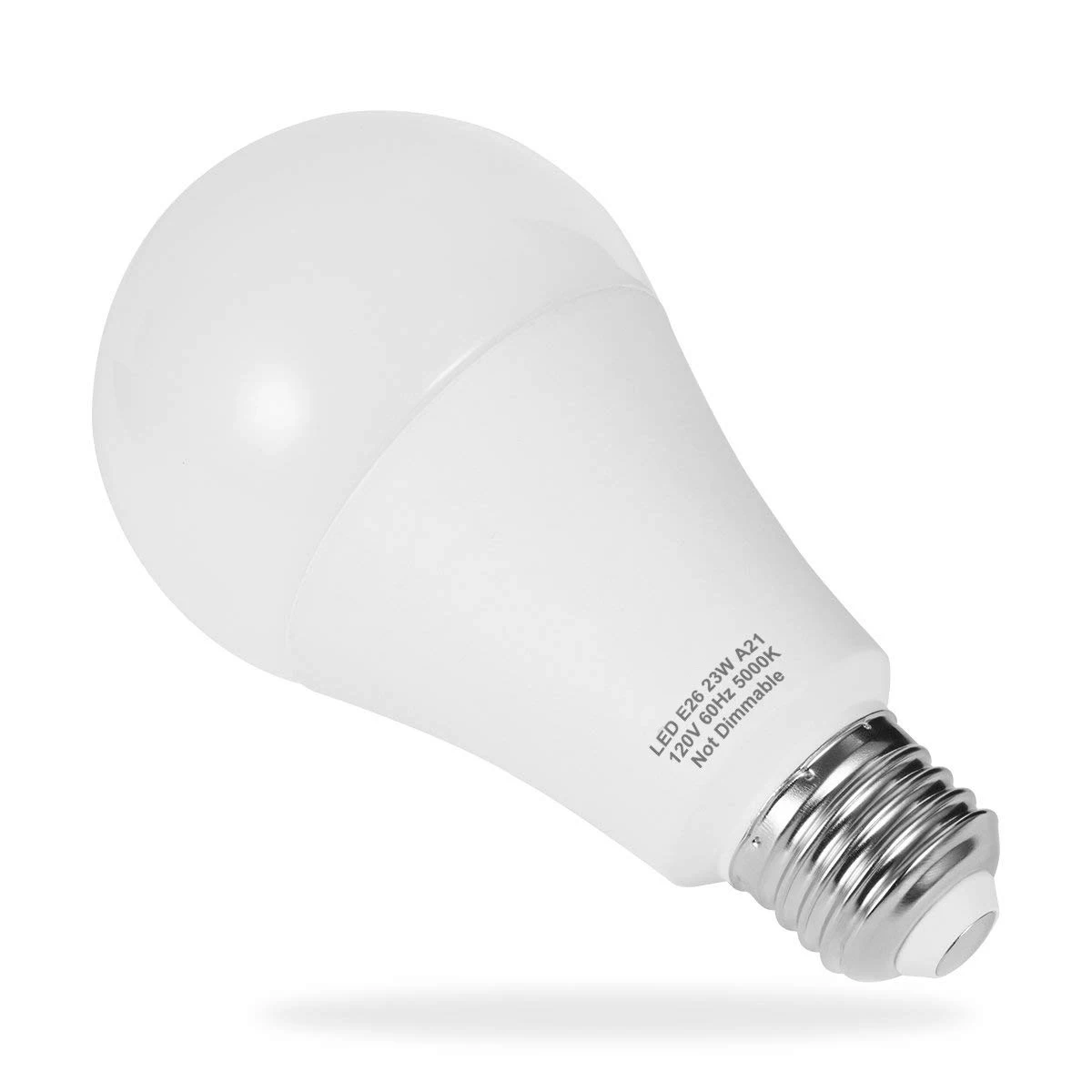 Светодиодный лампы 150 W-200 W света аналог лампы 23 Вт A21 светодиодный лампы 2500 люмен дневной 5000 K E26 Цоколь для дома Lighting-4PACK