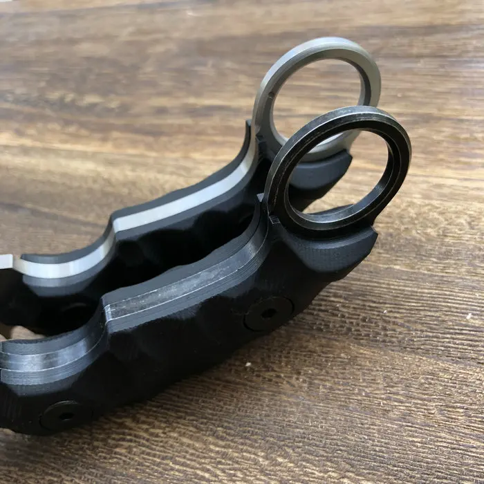 Fisharks сверхмощный тактический нож с фиксированным лезвием Karambit D2 лезвие G10 ручка охотничий Скинер Hawkbill выживания CSGO коготь ножи