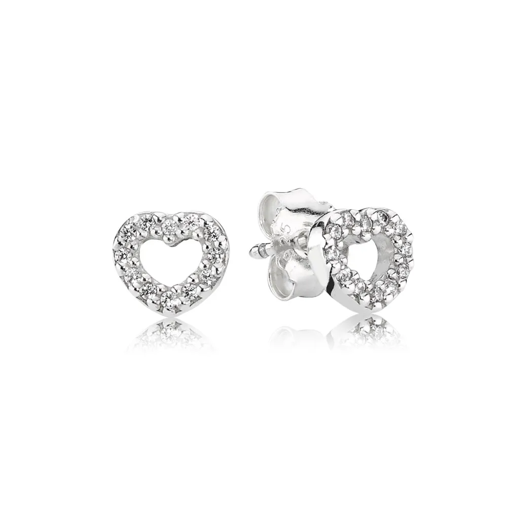 

Женские серьги-гвоздики из серебра 925 пробы