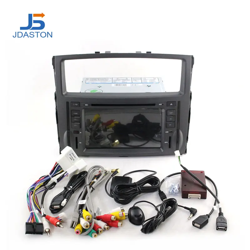 Автомобильный DVD плеер JDASTON Android 10 0 для Mitsubishi Pajero V97 V93 2006 2011 мультимедийный GPS