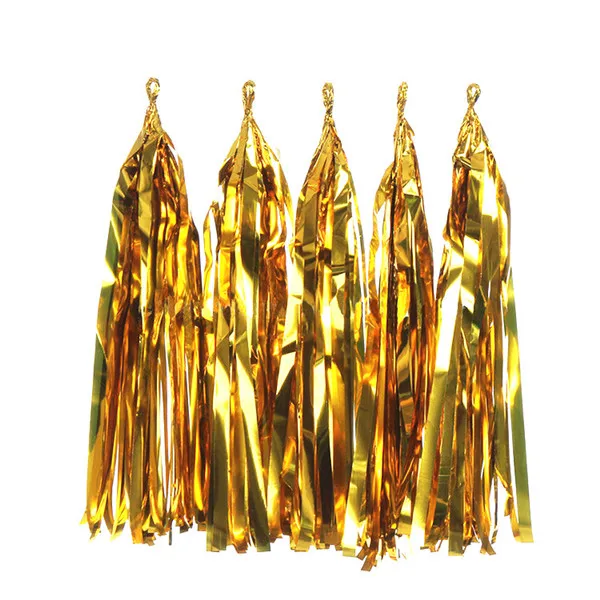 0.3m tassel GD 5pcs 1 шт. 36 дюймов черный/белый латексный шар+ 1 шт. золото/серебро шторы проволока гелий Глобус mariage День Рождения Вечеринка украшения Сан Валентин - Цвет: 0.3m tassel GD 5pcs