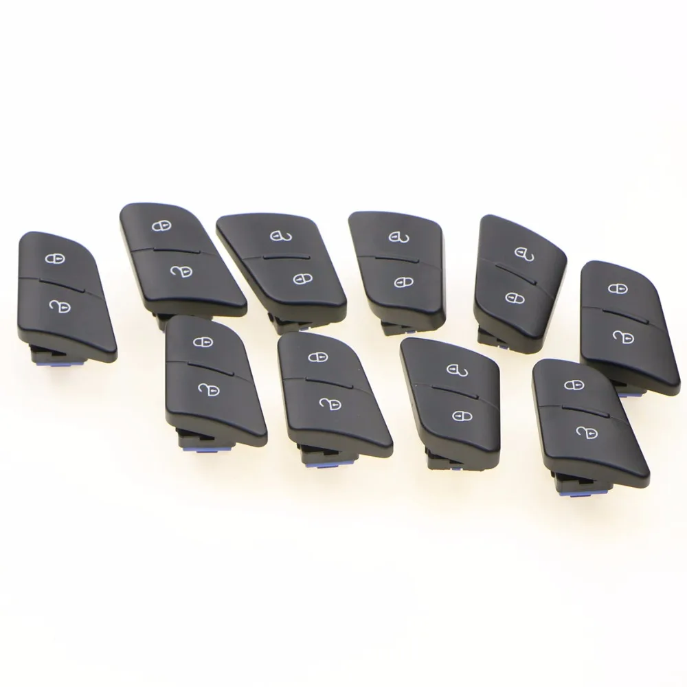 10 шт. натуральная Автомобильный Центр дверной контрольный переключатель кнопка