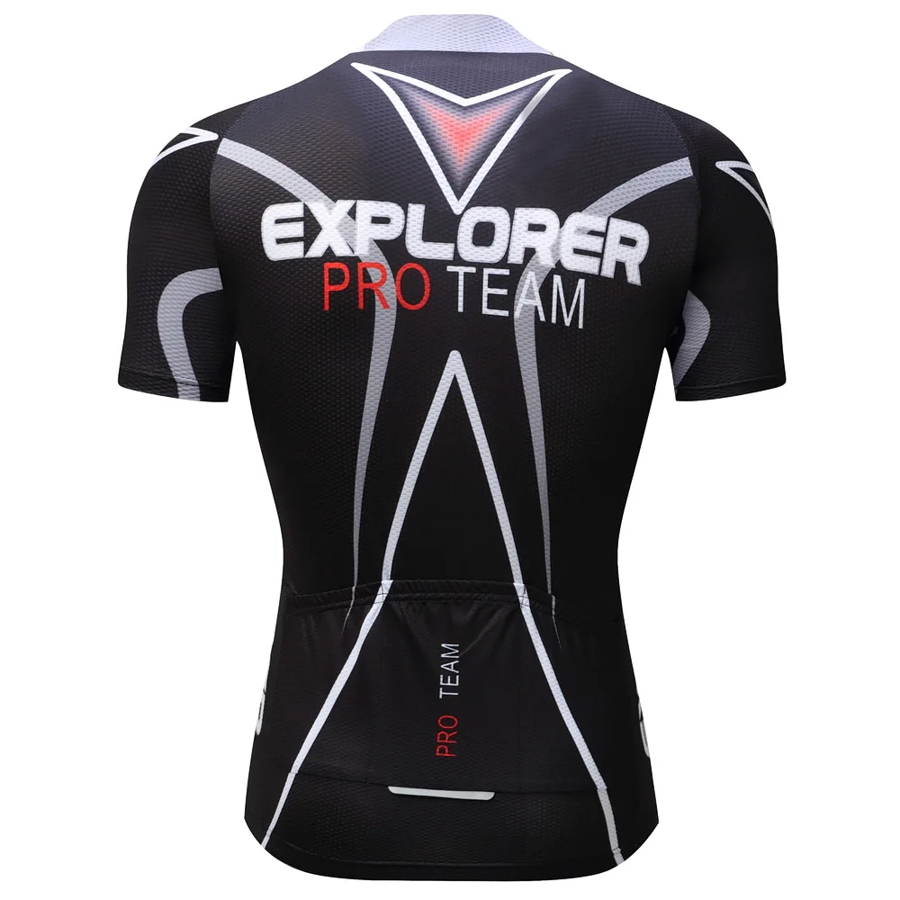 2017 Brand Mans EXPLORER Racing Bike Pro Team Cycling Clothing Ropa Ciclismo Moisture Wicking MTB Bicycle Jerseys | Спорт и