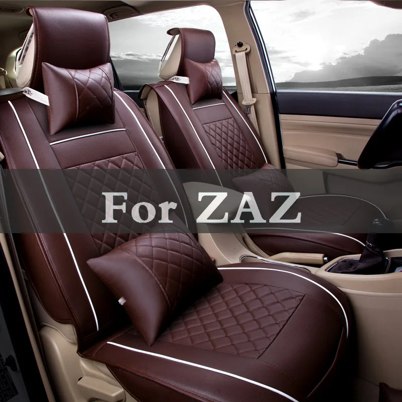 

2018 Car Seat Covers 4 Seasons Pu Leather Auto Seat Cushion Pads Set For Zaz 1102 Dana Nova Sens Chance Vida Tavria Slavuta 1103