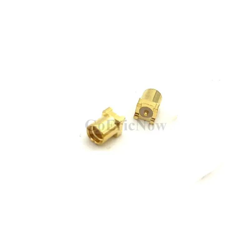 10 PCS RF Coaxial Goldplated Short Foot Patch MMCX female jack 4 pin PCB mount connector | Обустройство дома