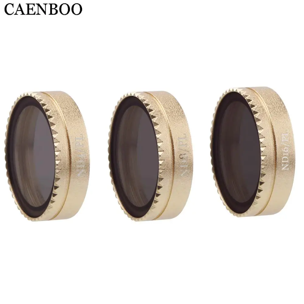 3in1 Filter CAENBOO фильтры для Дронов для DJI Mavic Air CPL C-PL Полярный поляризационный фильтр Набор для DJI Mavic Air камера объектив протектор Аксессуары - Цвет: 3in1 Filter