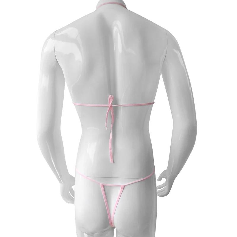 Crothless See Throgh Гей сексуальное боди высокие эластичные Для мужчин одежда для сна и открытыми плечами облегающее сексуальное гей мужского белья Wetlook Эротическое нижнее белье