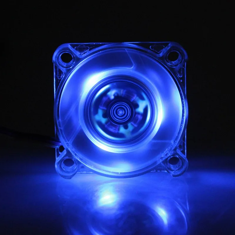 2 шт. прозрачный вентилятор для ПК 40 х40х10 мм 4010|fan 40x40x10mm|dc cooling fanfan 40mm |