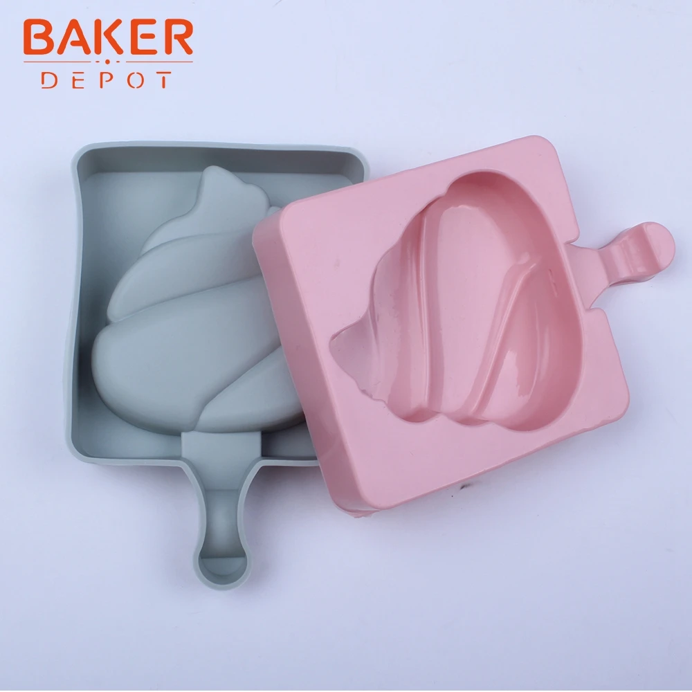 BAKER DEPOT силиконовая форма для мороженого замороженный ледяной куб лоток детские
