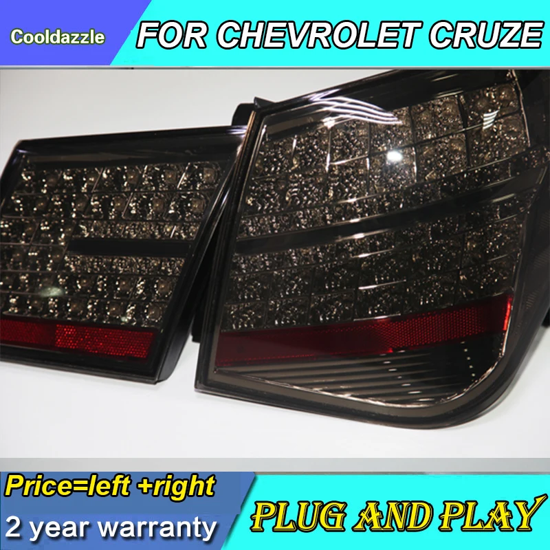 Для Chevrolet Cruze светодиодный задний фонарь 2009 2010 2012 2013 год Фонарь Парковка