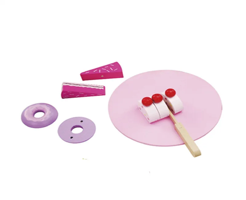 

New Wooden Baby Toys Kitchen Cake Toys Baby Educational Toys