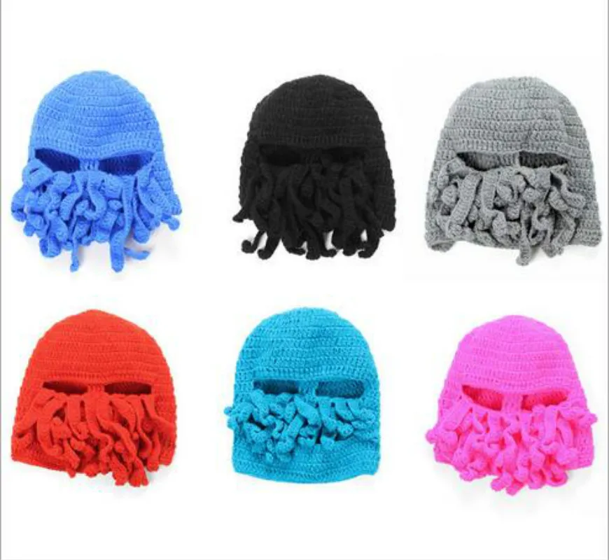 Трикотажная шапка Tentacle Octopus Cthulhu ветрозащитная Лыжная маска 2016 шапочки s|beanie hat