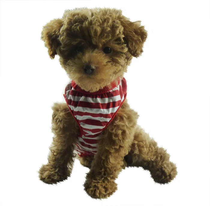 Colorful Stripes Pet Dog Clothes Puppy monkey/phone Vest T-shirt XS S M L XL XXL | Дом и сад
