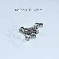 bearing 623zz 10 pieces 3104mm free shipping chrome steel metal sealed high speed mechanical equipment parts