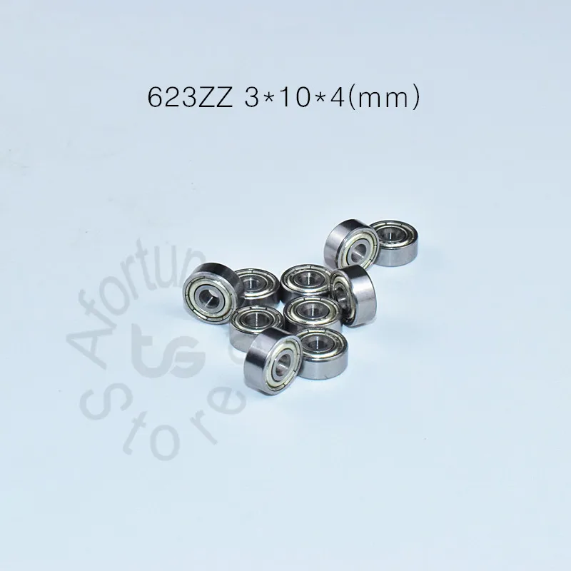 623 623Z 623ZZ 3*10*4 (мм) 10 шт. подшипники из хромистой стали миниатюрные с металлическим