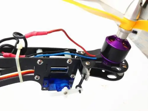 FPV HLG Y3 MWC KK Glass Fiber Foldable Tricopter 3-axis Multi-copter Rotor Frame Kit | Игрушки и хобби