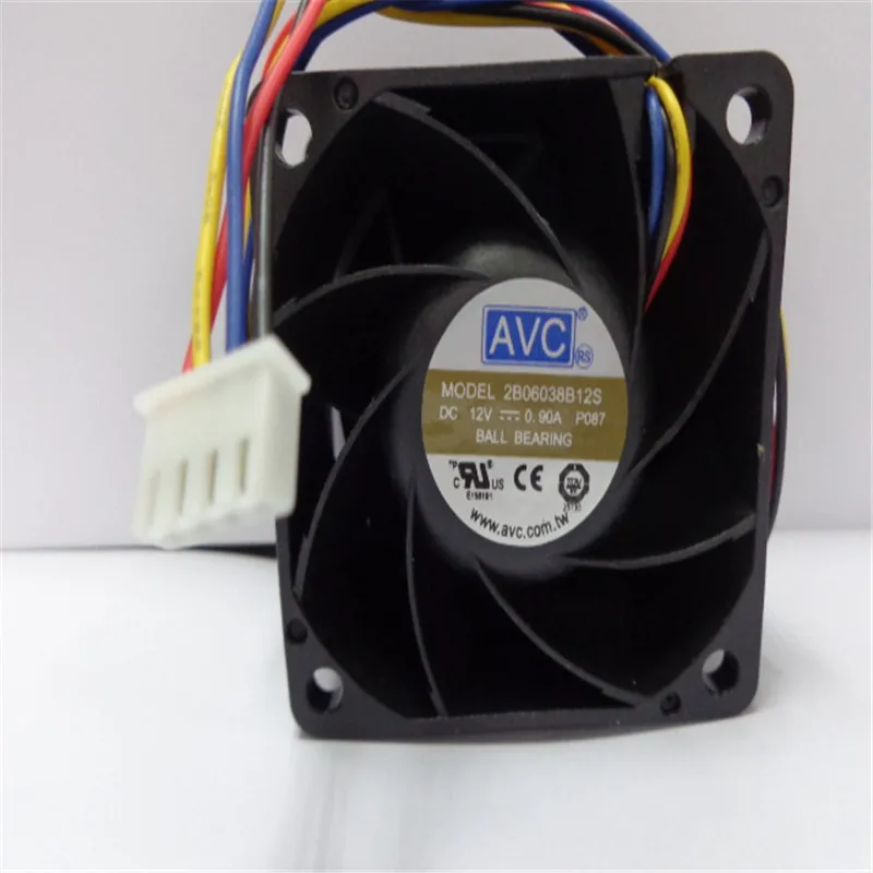 Ans все новые полу co 2B06038B12S 6038 12 В 1.80A насильственные ультра-тихий вентилятор