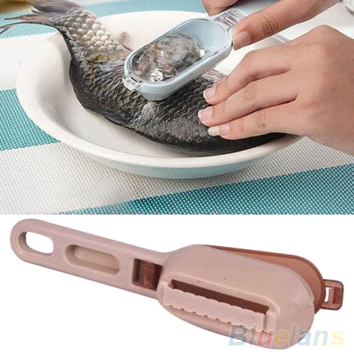 1 шт. Новые прочные рыбья кожа соскабливание чешуя кисти терки быстро удалять