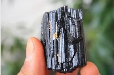 70 100 г лучший большой необработанный черный турмалин заземляющий камень лечебный