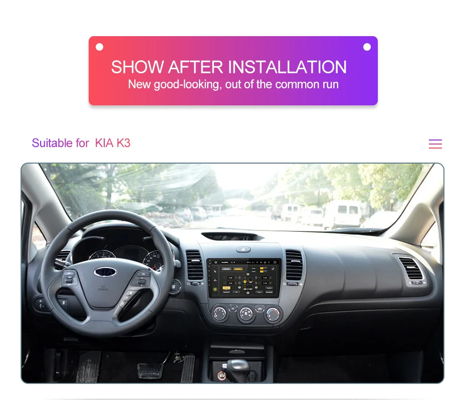 Isudar Android 9 1 Din Автомобильный мультимедийный плеер для Kia CERATO K3 FORTE 2013- автоматическое радио GPS навигация видео DSP USB DVR FM