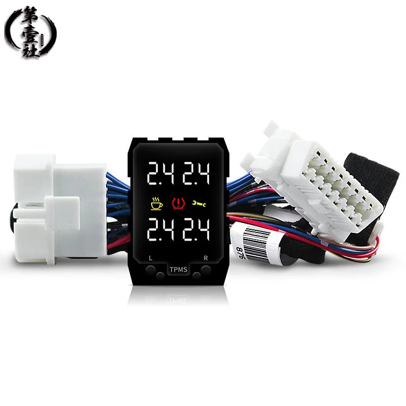 Автомобильный ЖК-дисплей цифровой датчик давления в шинах OBD TPMS встроенный авто Безопасность для Toyota Camry Prado Prius 2012- рейз 10-18