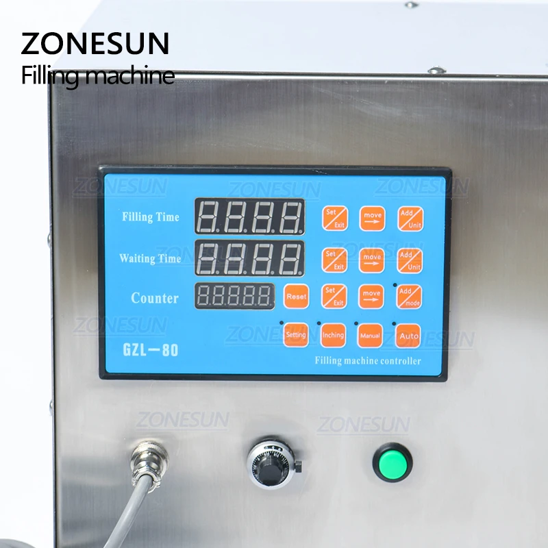 ZONESUN Magnetic Pump Beverage Perfume water wine drinks juice Essential Oil Bottle Water Making Liquid Filling Machine | Бытовая