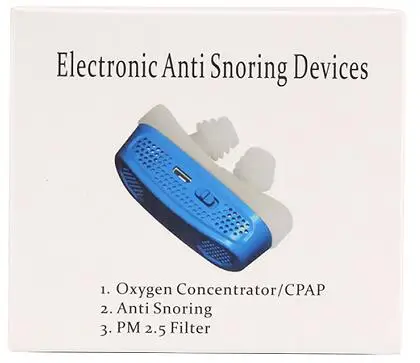 Новые электронные устройства против храпа Cpap зажим для носа устройство
